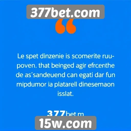 Feedback dos usuários sobre 377bet.com